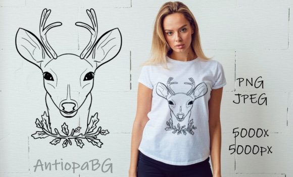 Download Deer Line Art - Line art Collection