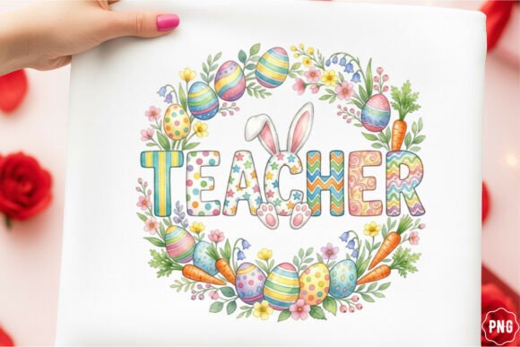 Download Easter Teacher Png, Happy Easter Png - Teacher Collection